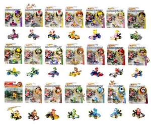 Hot Wheels Mario Kart Cars - YOU CHOOSE -Karts added daily- BUY MORE-SAVE MORE - Picture 1 of 29
