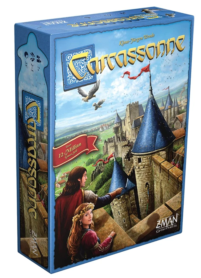 NUEVO Carcassonne Repuesto Juego Piezas Azulejos Meeples Fichas Figuras Expansión Foto 1 de 1