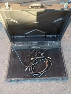 SKB PS-45 Stereo Effects Pedal Board Power Conditioner Black + Case Guitar Stand - Image 1 of 4