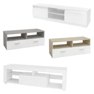 Mesa de TV mueble bajo para televisor consola soporte multumedia madera a elegir - Imagen 1 de 21