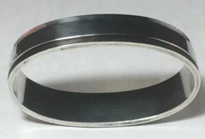 George Jensen Sterling Silver Art Deco Napkin Ring  Harald Nielsen # 22A Pyramid - Picture 1 of 8