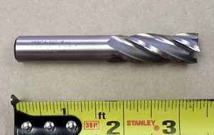 HANITA 1205 M-42 FRESA DE EXTREMO 9/16X1/2X1-3/8 (H/B)-1 PLOMO 3.122, 4 FLAUTAS 3-3/8" OAL - Imagen 1 de 8