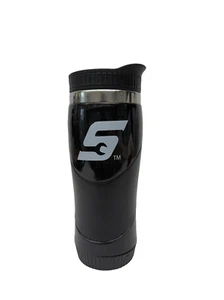 Snap On Tools Stainless /Black Thermos/ Insulated Coffee/Drink Tumbler New 16oz - Picture 1 of 10