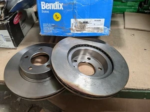 BENDIX BRAKE DISC ( PAIR ) 561869B FITS VAUXHALL OMEGA - Picture 1 of 1