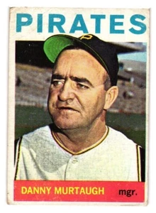 1964 Topps - #141 Danny Murtaugh - Picture 1 of 2
