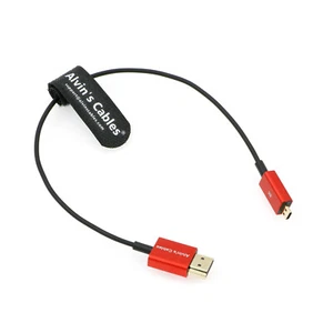 8K 2.1 Micro HDMI zu HDMI Kabel Ultra Hohe Geschwindigkeit für Atomos Ninja V - Picture 1 of 4