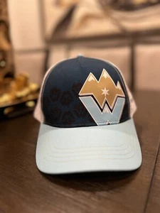 BOCO GEAR TECHNICAL TRUCKER HAT CAP SNAP BACK WHITE&BLUE - Picture 1 of 6