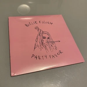 BRAND NEW BILLIE EILISH Party Favor Hotline Bling 7” Pink Color Vinyl LP Single - Picture 1 of 7
