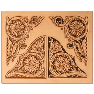 Tandy Leather Floral Corners Craftaid� 76617-00 - Picture 1 of 1