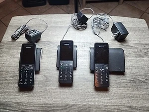 3 auriculares de expansión para teléfono Panasonic KX-PRWA10W - ¡SIN PROBAR / COMO ESTÁ! - Imagen 1 de 7