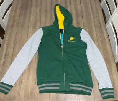 Новый с Ярлыками молодежи Gen2 Орегон утки толстовка с капюшоном зеленый большой 14 толстовка новый - Изображение 1 из 4