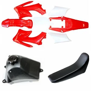RED APOLLO ORION Fender Fairing Kit + Seat +  Fuel Tank 125cc PIT PRO Dirt Bike - Picture 1 of 8