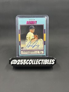 Aaron Ashby 2022 Topps Brooklyn Collection /30 SP Rookie On Card Auto Brewers RC