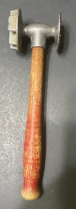 Vtg. 8.5" Meat Tenderizer with Painted Red Handle - Primitive - Picture 1 of 5