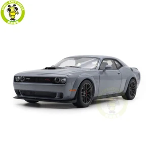 1/18 Dodge Challenger R/T Scat Pack Widebody 2022 Gray AUTOart 71774 Model Car - Picture 1 of 16