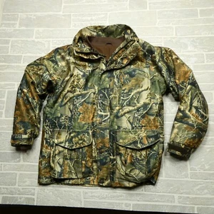 Cabelas Dry Plus 3 in 1 Hunting Coat Size M Seclusion 3D Camo Reversible Linner - Picture 1 of 15