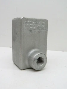 (3-Pack) Crouse-Hinds FSA1 Condulet Cast Device Box Single Gang 1/2" - Picture 1 of 7