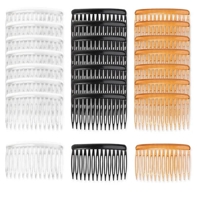 24 PCS Hair Side Combs for Women Fine Thin Hair 14 Teeth Decorative Hair Comb... - Image 1 of 4