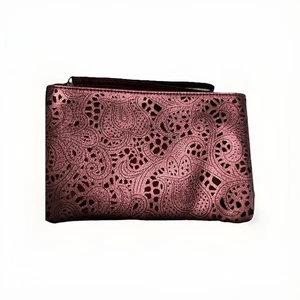Clutch Tasche Kelly und Katie Pink Metallic Neu Mit Etikett 2 Innentaschen - Bild 1 von 4