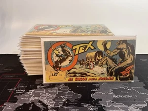 Tex Striscia Originale Completa ed. Audace Drago Nero 1/25 - Picture 1 of 7
