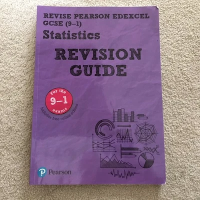 Revise Pearson Edexcel GCSE (9-1) Statistics Revision Guide  - Image 1 of 2