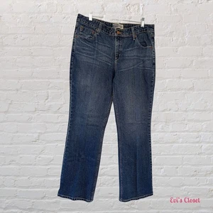 Signature by Levi Strauss Co Women's Bootcut Denim Jeans Blue Sz 14 Med Mid Rise - Picture 1 of 7