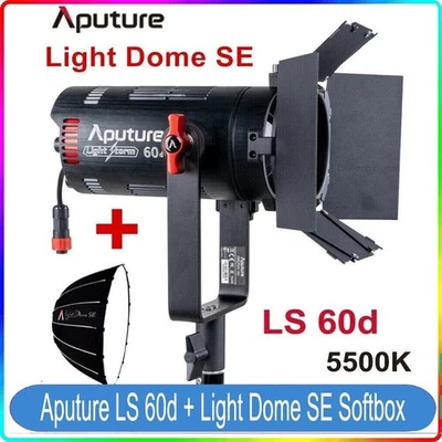 Aputure LS 60d 60W Tageslicht COB LED Videolicht 5600K + Light Dome SE Softbox - Image 1 of 4
