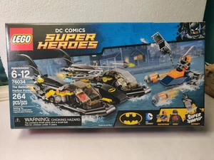 LEGO DC Comics Super Heroes THE BATBOAT HARBOR PURSUIT 76034 (CosBman1841) - Picture 1 of 9