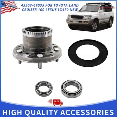 43503-69035 Front Hub Sub Assy+Bearings For Toyota Land Cruiser 100 Lexus Lx470 Foto 1 de 4