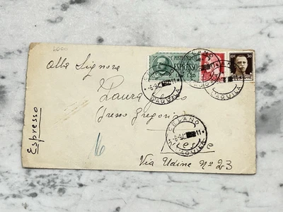 VECCHIA BUSTA VIAGGIATA OLD TRAVELED ENVELOPE - Immagine 1 di 2