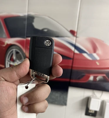 OEM Volkswagen GTI Flip Key Remote Fob NBGFS12A01 | Genuine VW Keyless Entry - Image 1 of 4