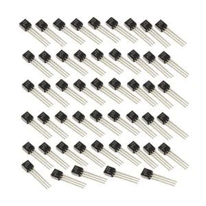 50 x Transistor bipolare BJT BC547 AZL1G NPN 45V 100mA TO92 ON Semiconductor - Imagen 1 de 1