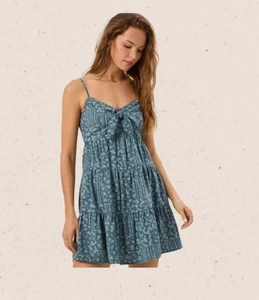 Alter'd State Ruby Tiered Floral Mini Dress Size Large - Picture 1 of 4