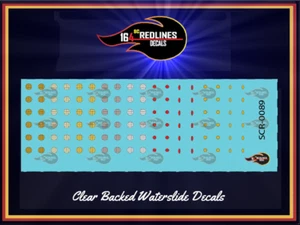 1/64 'Head Lights & Tail Lights'' Assorted Set 1 SCR-0089 - Picture 1 of 3