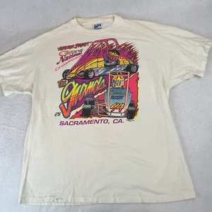 Vintage 94 Grand Nationals Racing T-Shirt Quarter Midget Racing XL Double Sided - Picture 1 of 9