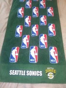 Seattle Sonics NBA Logo McArthur 20" x 40" Baumwolle Frottee Handtuch - Bild 1 von 7