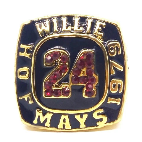 Willie Mays #6 San Francisco Giants 1979 TCMA Hall of Fame Baseball Ring Cover