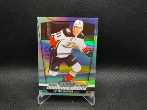 Cutter Gauthier 2024-25 O-Pee-Chee OPC Black Rainbow RC Karte /350 - Bild 1 von 2