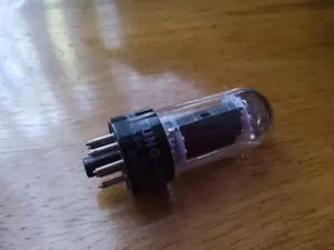 Vintage Tung Sol 6V6 GTA Power Tube Tests Strong Black Plate Rugged Made in USA - Picture 1 of 8