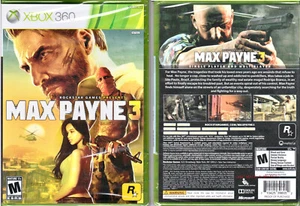 Max Payne 3 - Original 1st Edition Xbox 360 Release Rockstar Games (New/Sealed) - Picture 1 of 9