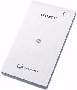 Sony CP-W5 Wireless Portable Charging Pad w/ 5000 mAh for Qi Compatible Devices