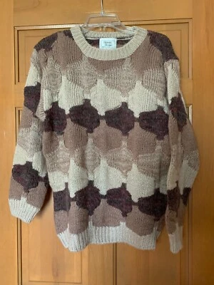 Suéter Pullover Tejido Para Mujer Herald House De Colección L Acrílico Mezcla Lana Cálido Acogedor Foto 1 de 4