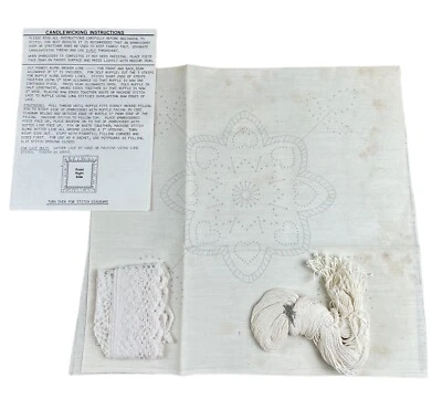 Kit de almohada absorbente de velas vintage años 80 flores corazones paquete abierto Cottagecore Foto 1 de 4