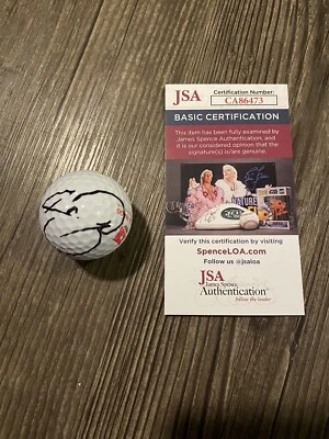 Pelota de golf firmada por Jason Day Wells Fargo Championship Logo 2018 Champ PGA 2015 JSA Foto 1 de 3