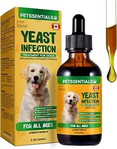 Yeast Infection Treatment for Dogs 60Ml | Ear Infection Treatment | Allergy Reli - Picture 1 of 9