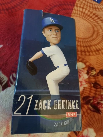 2014 Los Angeles Dodgers Zack Greinke 21 Bobblehead SGA MLB Baseball Collectible Cover