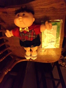 xmas CABBAGE PATCH KIDS HOLIDAY BABY BOY HTF - Picture 1 of 3