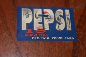 SCHEDA TELEFONICA PROMO PRE-PAGATA PEPSI 15 MINUTI VINTAGE SCADUTA 2003 - Foto 1 di 2