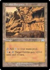 MTG 2x Goblin Burrows Onslaught card Magic The Gathering