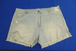 NEW Women's Terra & Sky Plus Jean Shorts- 26W - Picture 1 of 6